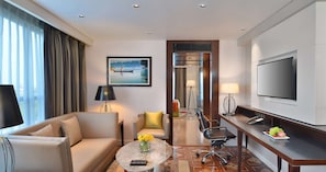 Minibar, in-room safe, desk, blackout curtains
