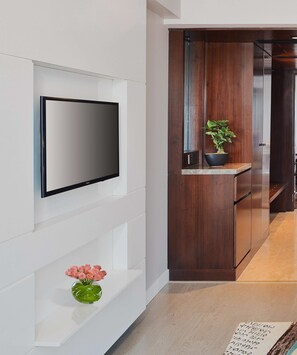 Suite junior | Minibar, caja de seguridad en la habitación y escritorio