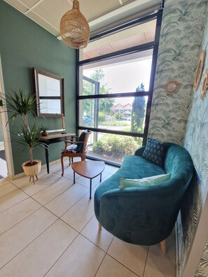 Lobby sitting area