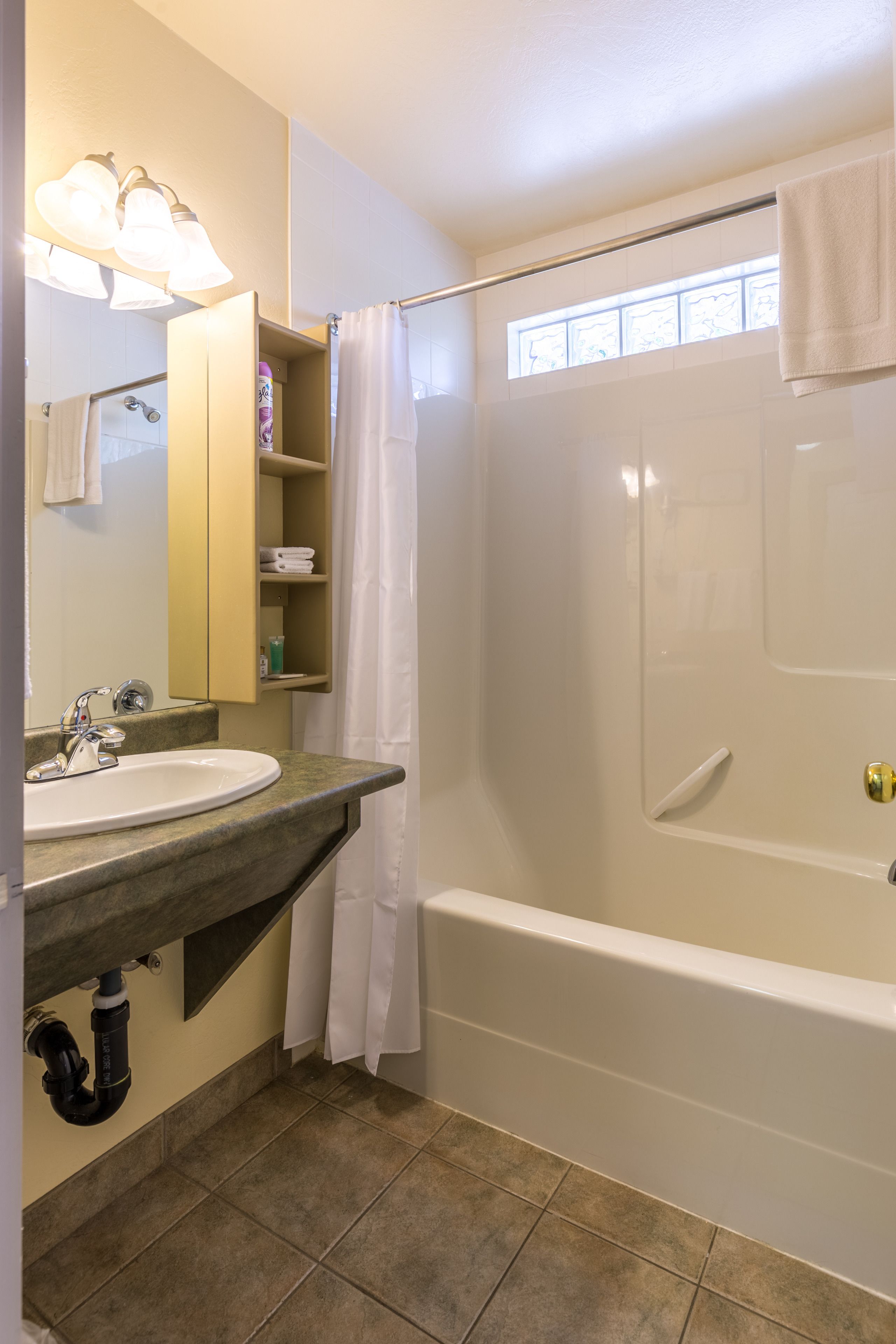 standard room, 2 queen beds, kitchenette, marina view (204) | view from room