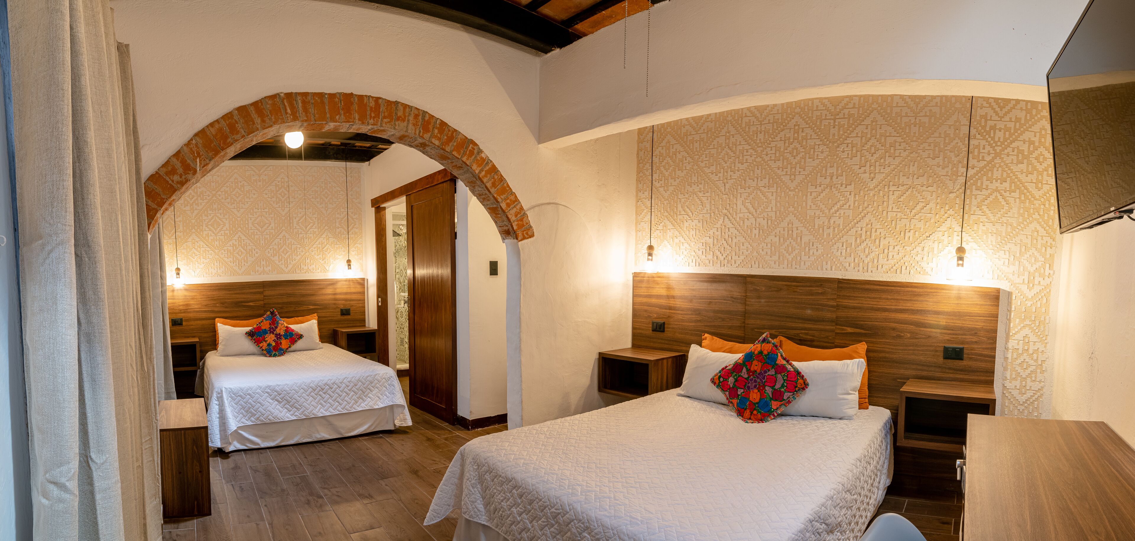 comfort double room, private bathroom, courtyard area | premium bedding, tempur-pedic beds, minibar, in-room safe