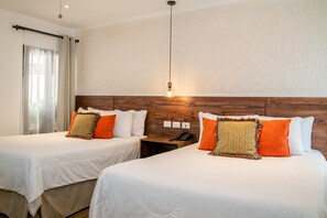 Deluxe Double Room, Private Bathroom, Courtyard Area | Premium bedding, Tempur-Pedic beds, minibar, in-room safe - Las Camelias Inn (Antigua Guatemala)