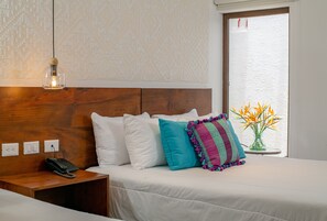 Deluxe Double Room, Private Bathroom, Courtyard Area