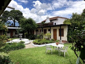Triple Room, Garden View, Courtyard Area | Courtyard view