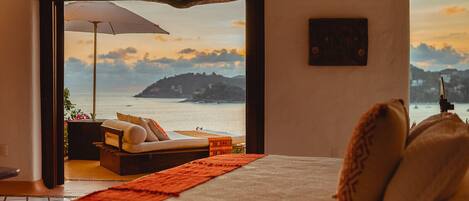 Suite Mewah, kolam renang pribadi, pemandangan samudra | Seprai premium, minibar, brankas, dan didekorasi berbeda-beda