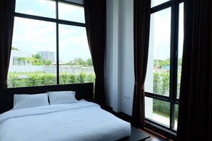 Familienvilla | Ausblick vom Zimmer