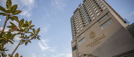 Voorkant van accommodatie