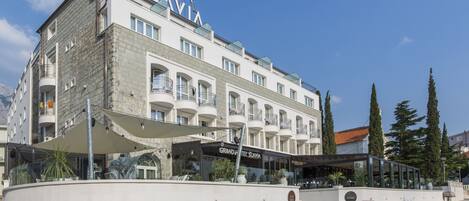 Façade de lâhĂ©bergement