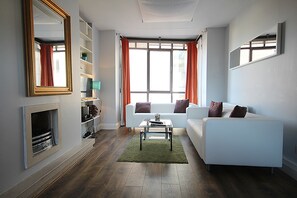 Apartment, 2 Bedrooms (4 Adults) | Living area | TV - Temple Bar Dublin City Apartments (Dublin)