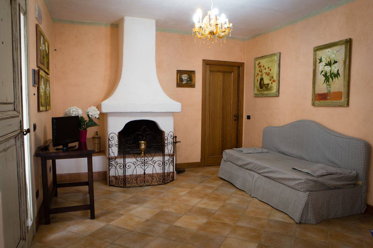 公寓, 2 間臥室, 壁爐 | 客廳