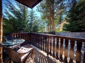 高级双人房或双床房, 山景 | 阳台景观