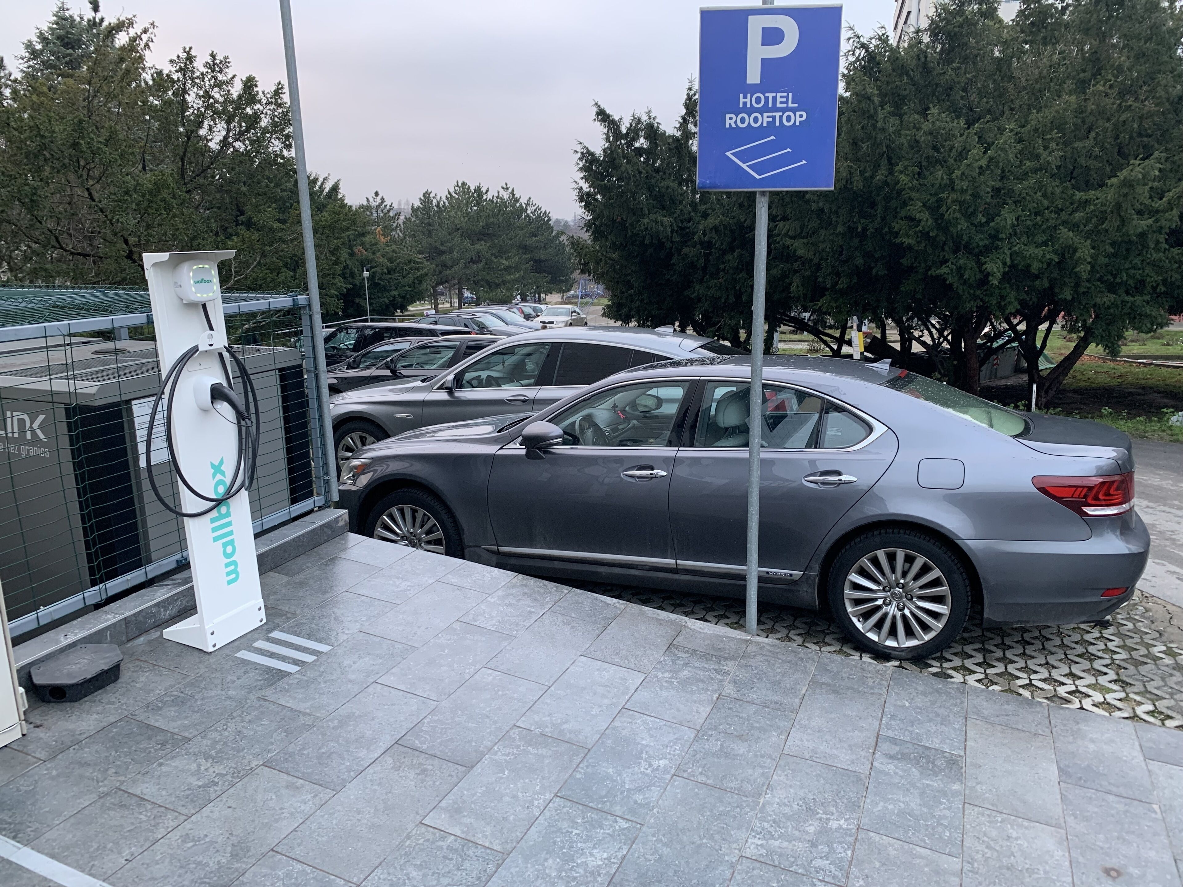electric vehicle-charging station