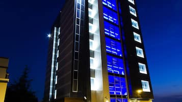 Front of property - evening/night