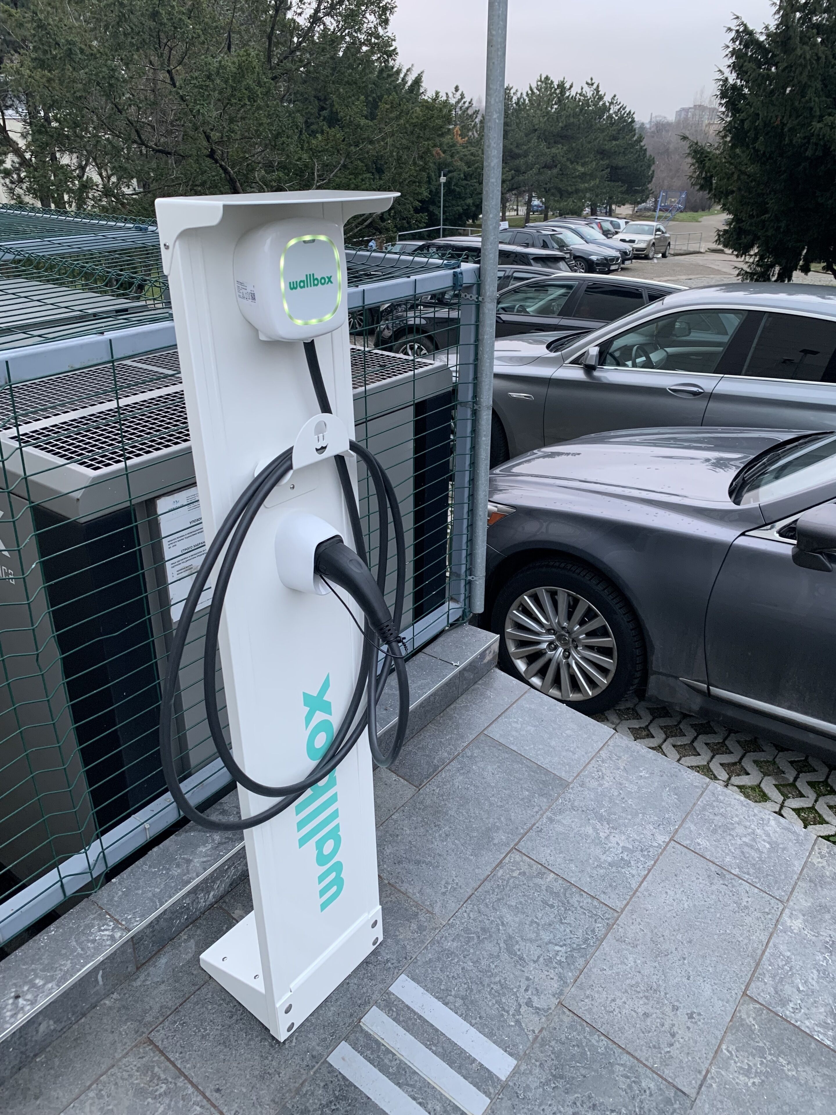 electric vehicle-charging station