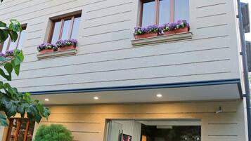 Voorkant van accommodatie