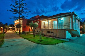 Front of property – evening/night