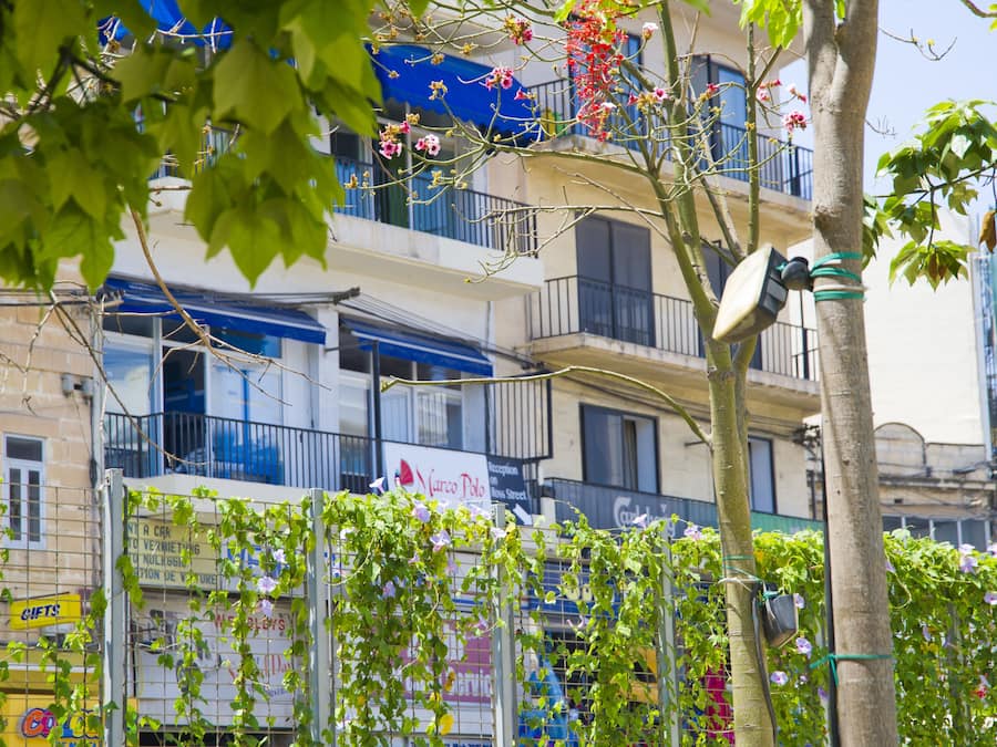 Fachada del alojamiento