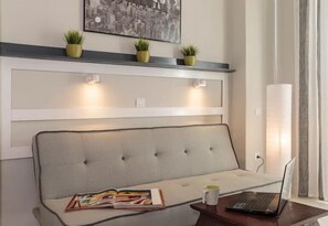 Appartement, 1 chambre | Coin séjour