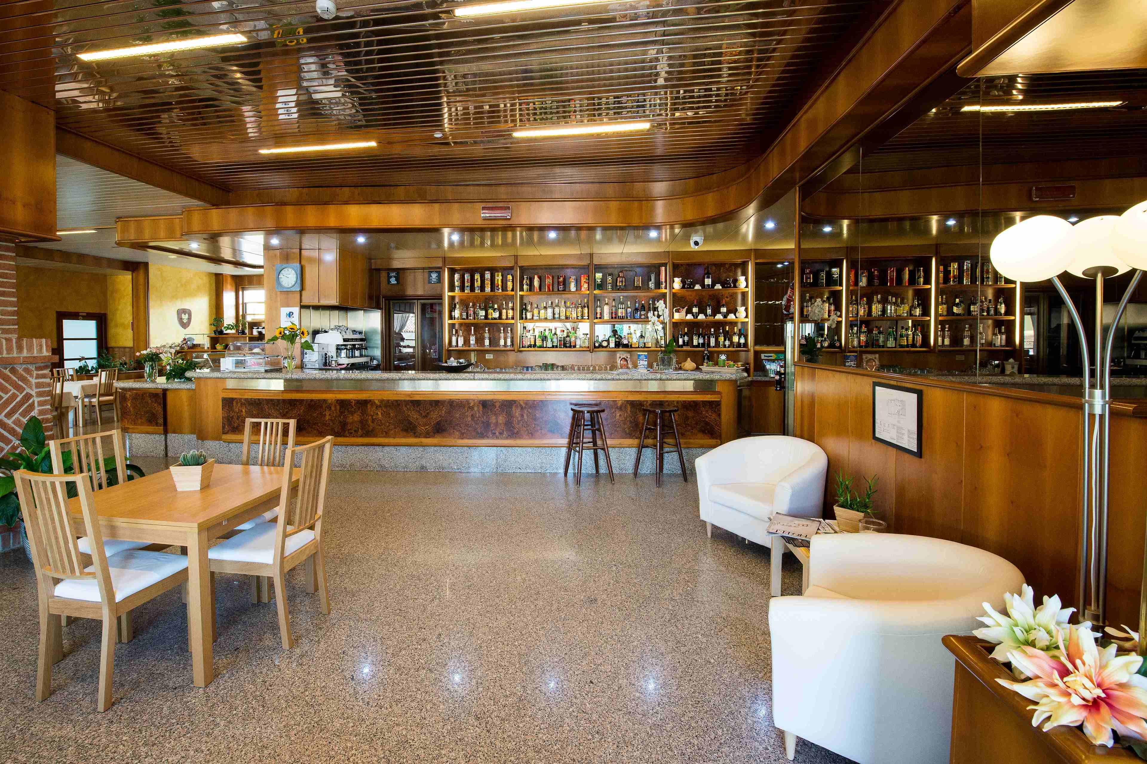 Sala de estar en el lobby