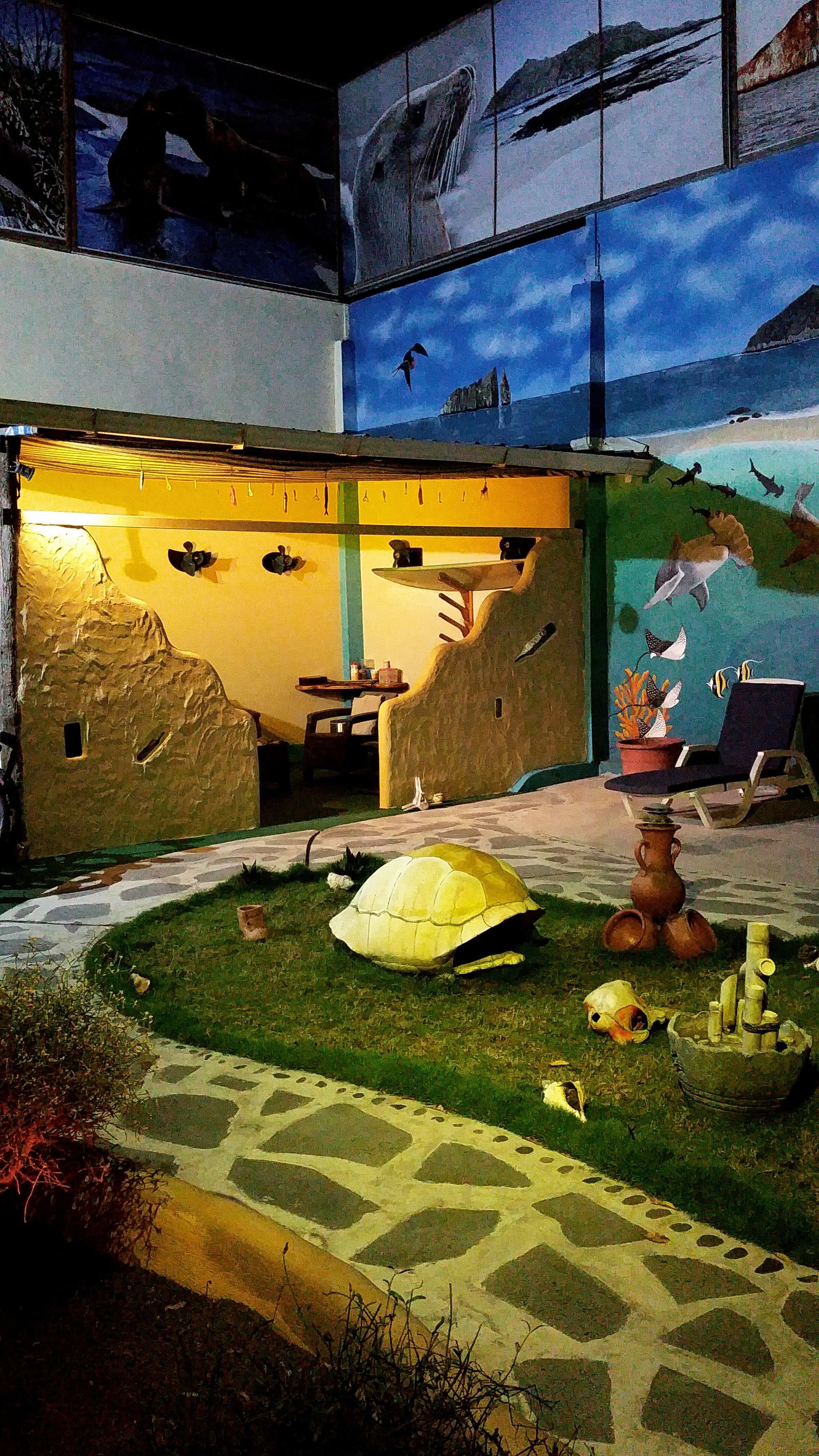 Enceinte de l’hébergement