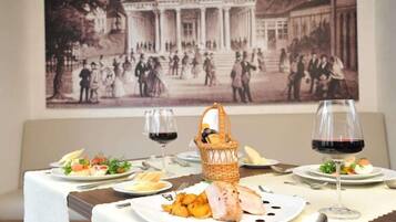 Opções para refeição