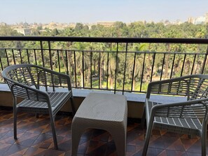 Familienzimmer, 2 Schlafzimmer, Gartenblick | Blick auf den Garten