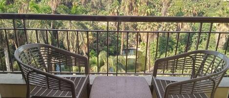 Double Room, Garden View | Terrace/patio