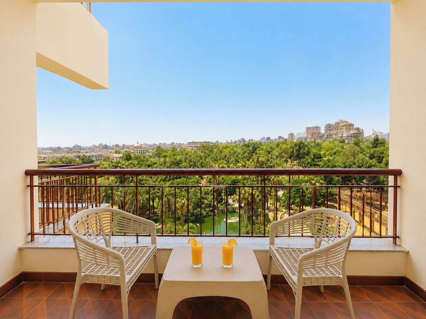 Vue du balcon