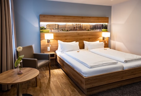 Ropa de cama hipoalergénica y escritorio
