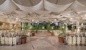 Outdoor banquet area - Sindbad Club (Hurghada)