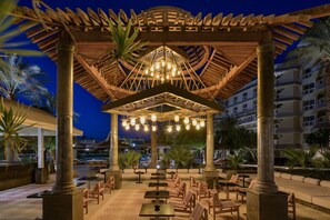 Outdoor dining - Sindbad Club (Hurghada)