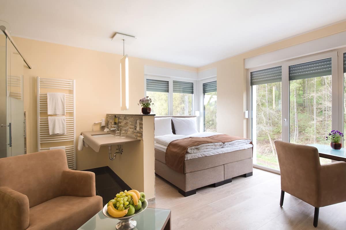 standard double room | in-room safe, desk, iron/ironing board, free wifi