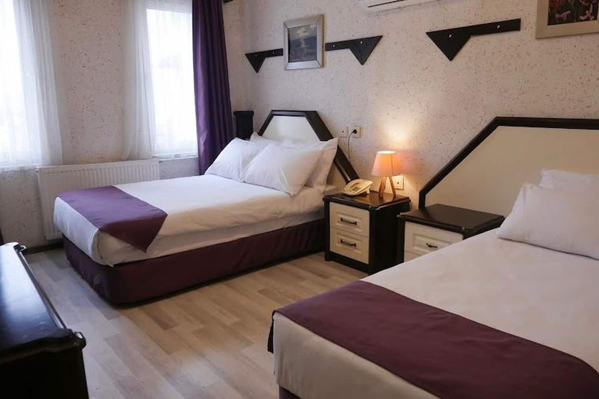 Ropa de cama de alta calidad y minibar