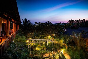 Front of property – evening/night