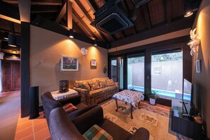 Vila Deluks, Bebas Asap Rokok (Villa, adults only [13yo and older]) | Selimut bulu angsa, brankas, Wi-Fi gratis, dan seprai linen