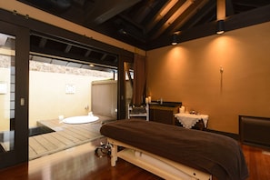 Body treatments, facials