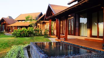 Villa, 2Â Schlafzimmer, eigener Pool | Ausblick vom Zimmer