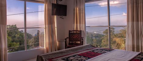 Habitación doble superior, 2 habitaciones, vistas a la montaña | 11 dormitorios, ropa de cama de alta calidad, decoración individual