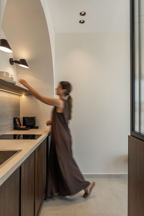 Penthouse, Meerblick | Zimmersafe, schallisolierte Zimmer, Bügeleisen/Bügelbrett