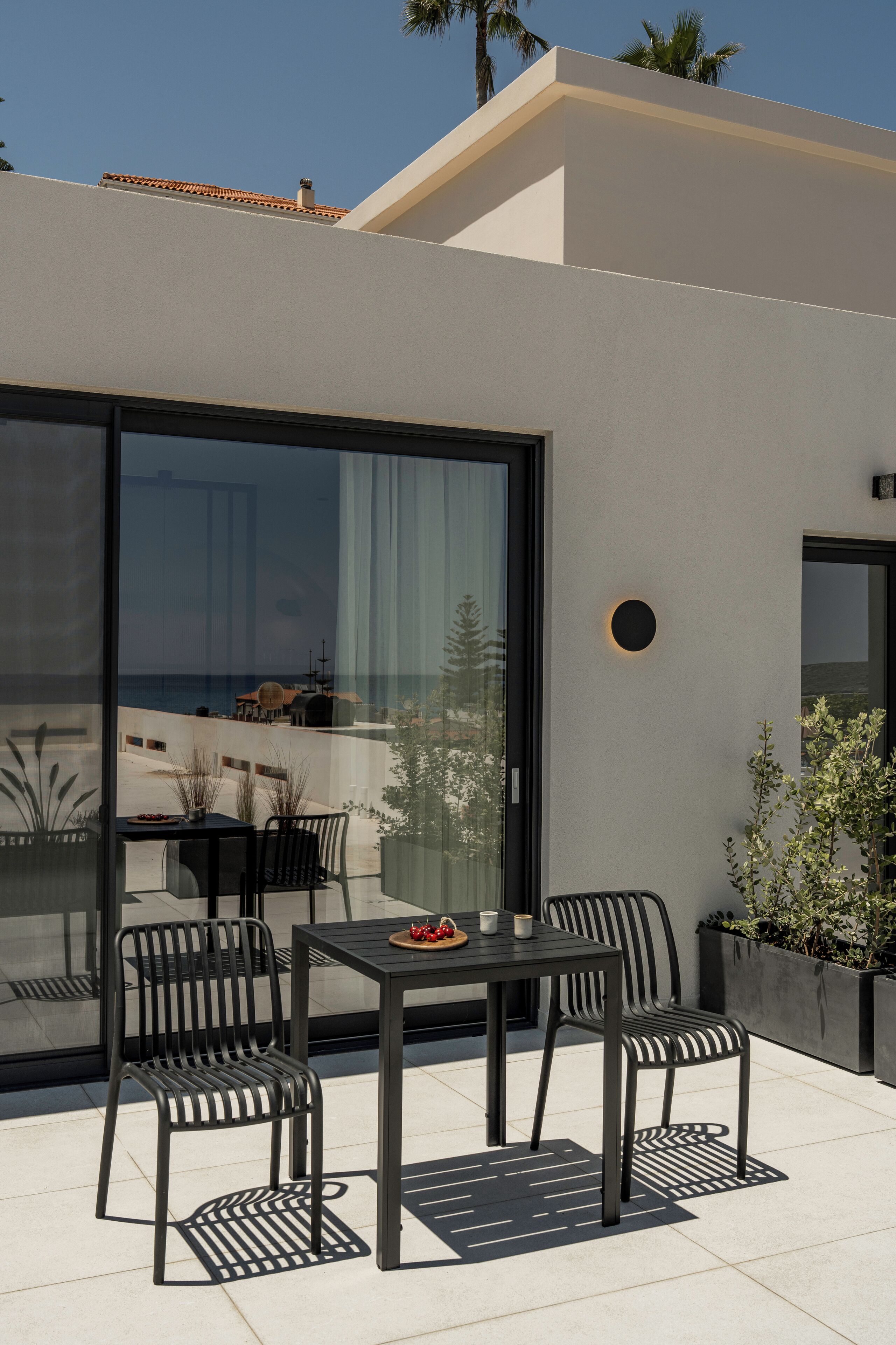 Cobertura, vista para o mar | Terraço/pátio