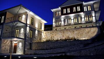 Front of property – evening/night