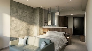 Junior Studio Suite | In-room safe, desk, blackout curtains, soundproofing - Margarita Sea Side Hotel (Kassandra)