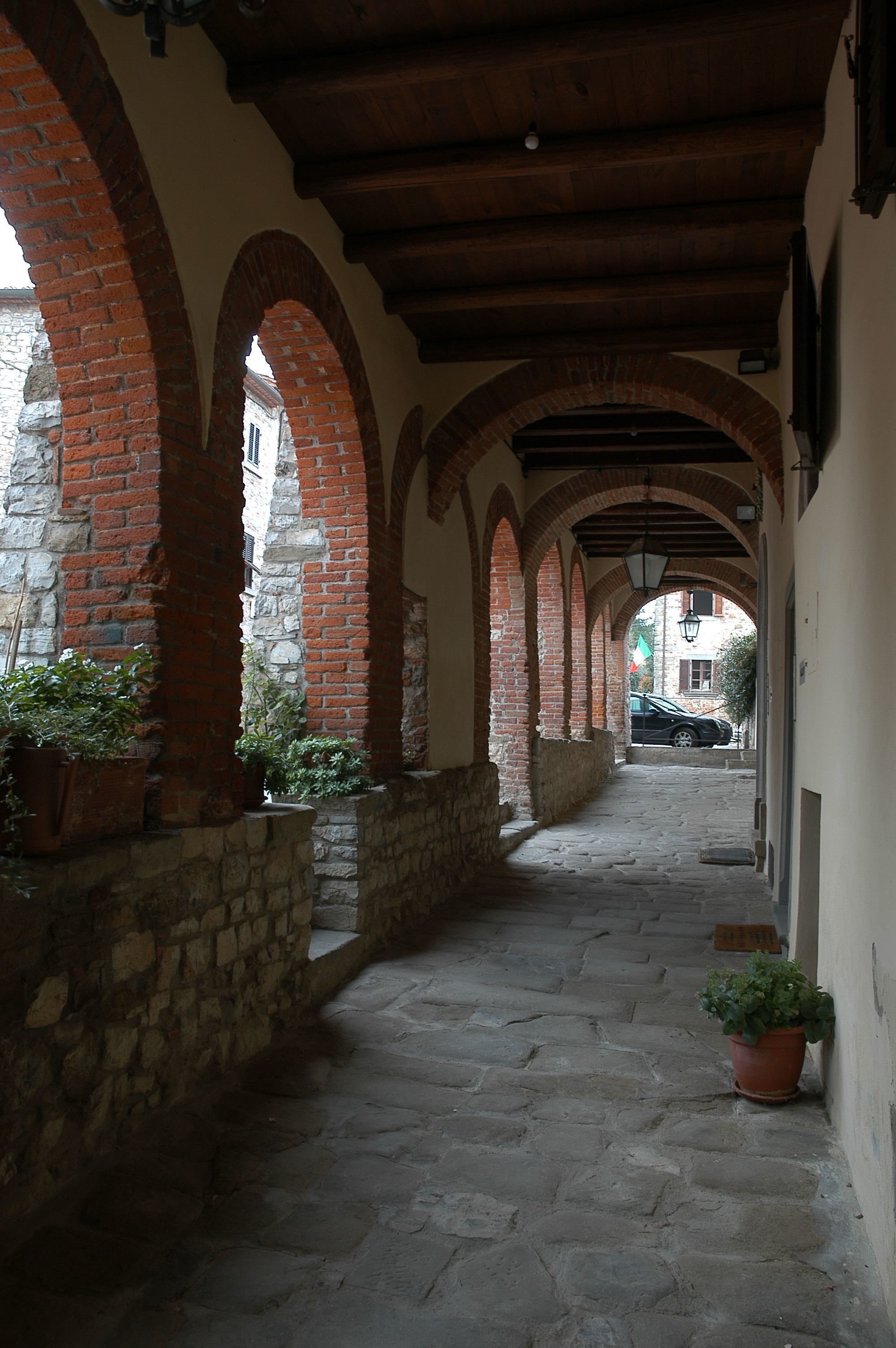 Entrada de l'allotjament