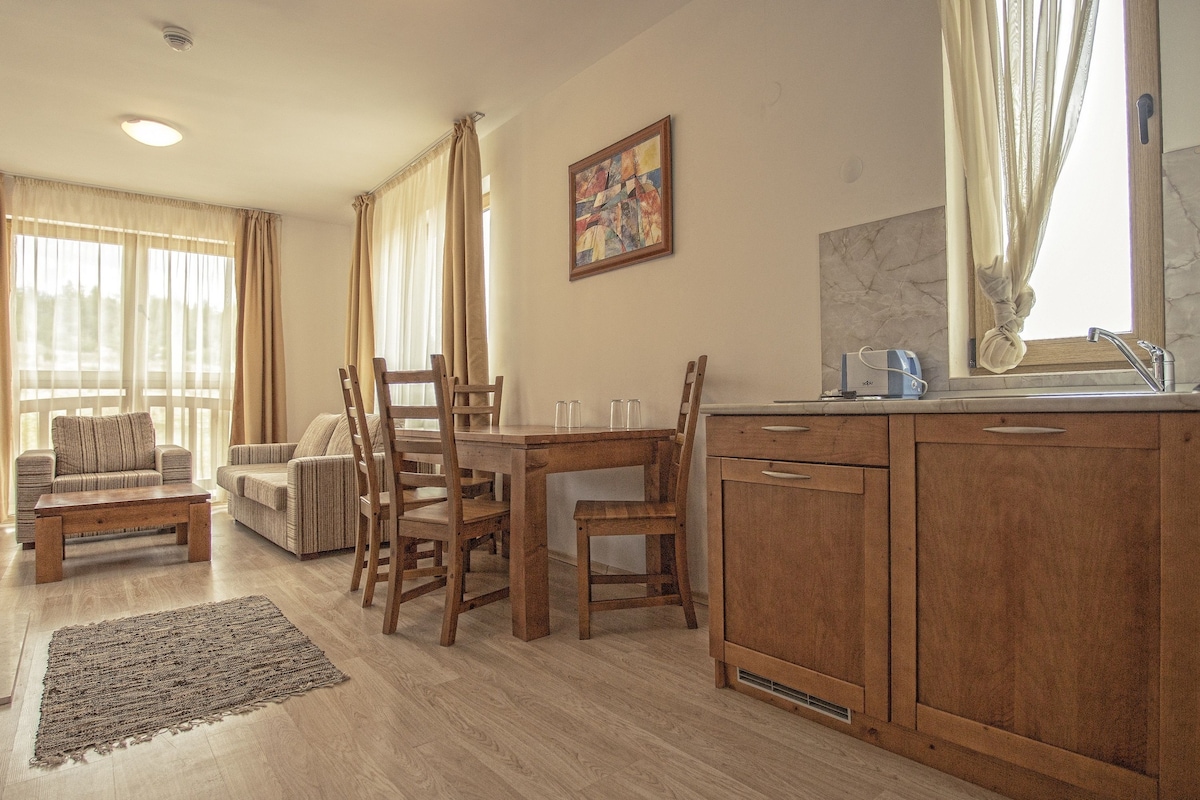 Appartement, 1 chambre, balcon (Free Spa Access & Ski Shuttle)
