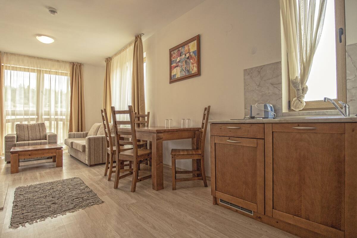Appartement, 1 chambre, balcon (Free Spa Access & Ski Shuttle)