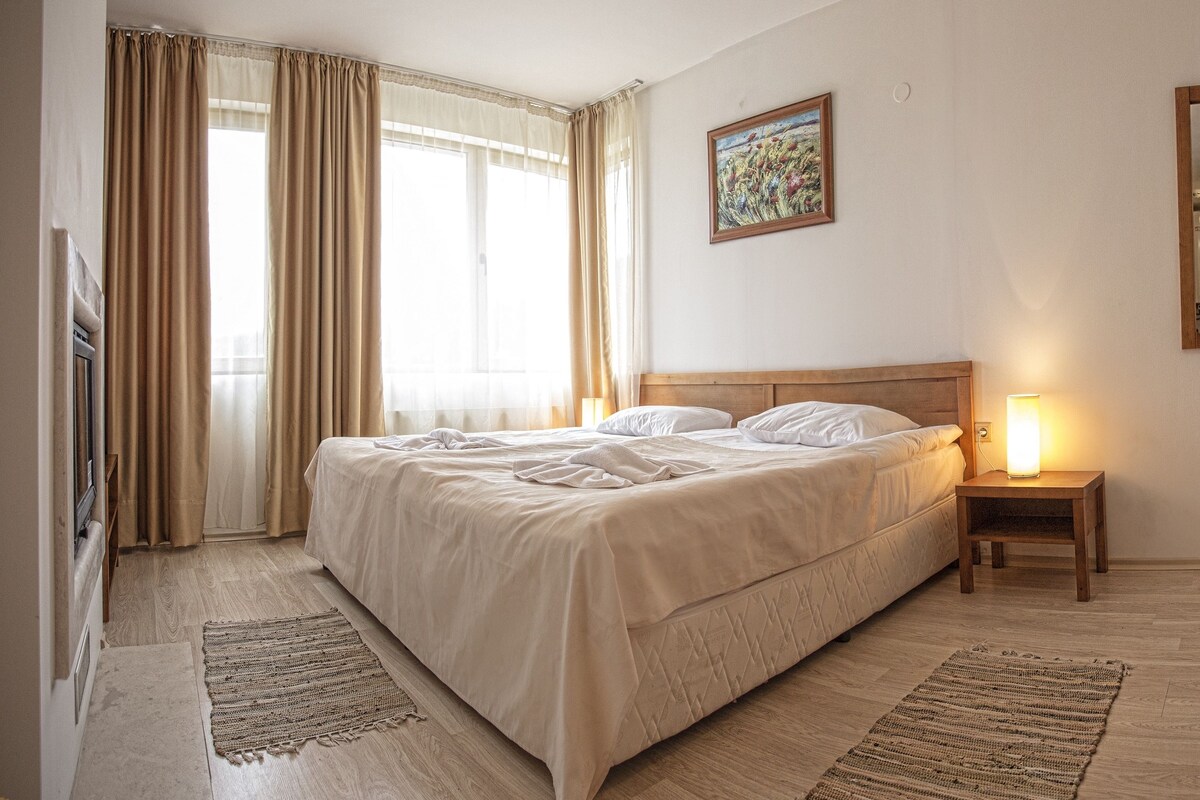 Chambre Double (Free Spa Access & Ski Shuttle)