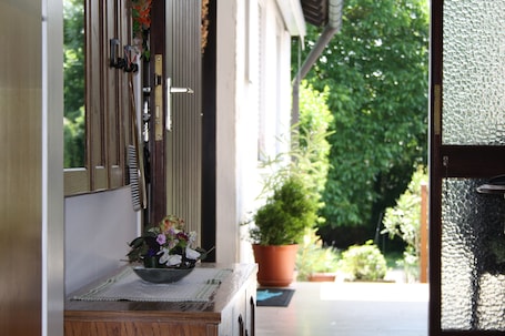 Apartment, Balcony, Garden View (Haupthaus) | Living area | Flat-screen TV