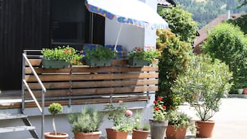 公寓, 陽台, 花園景觀 (Haupthaus) | 陽台
