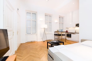 Living area - Vienna Prestige Apartments - Graben, by Welcome2Vienna (Vienna)