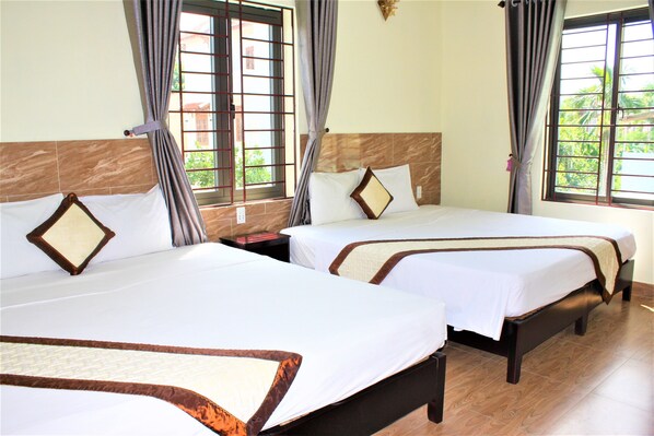 Egyptian cotton sheets, premium bedding, down duvets, memory-foam beds